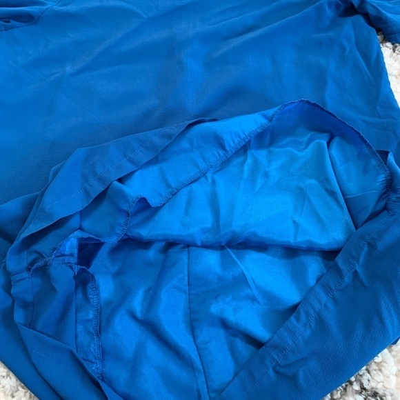 Belongsci Royal Blue Arm Ruffle Dress Size XL/2 - Picture 12 of 17